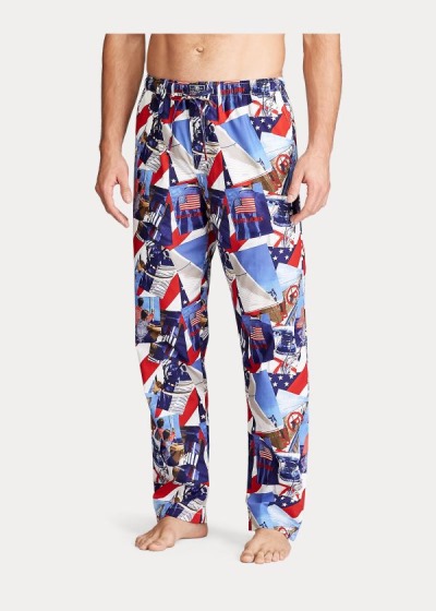 Men's Polo Ralph Lauren Novelty-Print Pyjama Bottoms | 481056MKR